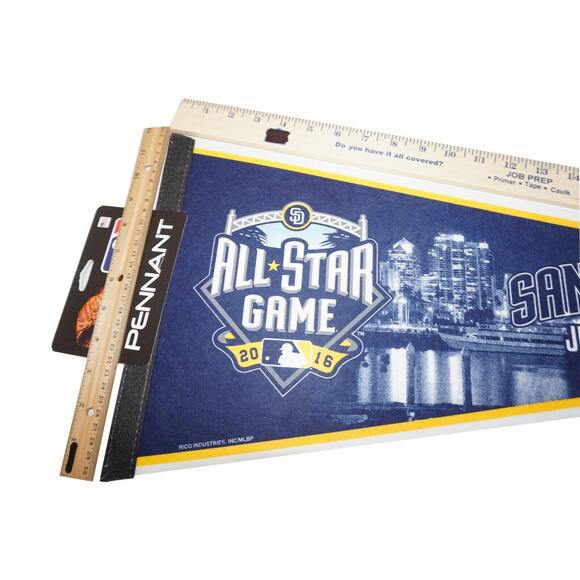 San Diego Padres MLB Baseball Style #1 - Pennant Sports Flag All Star Game 2016 - Picture 3 of 5